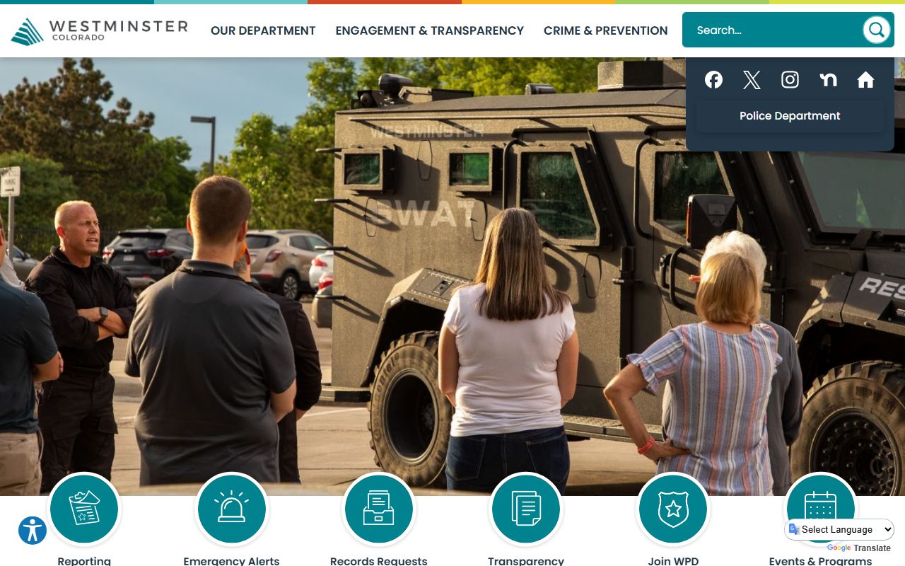 Westminster Police Department released inmate records